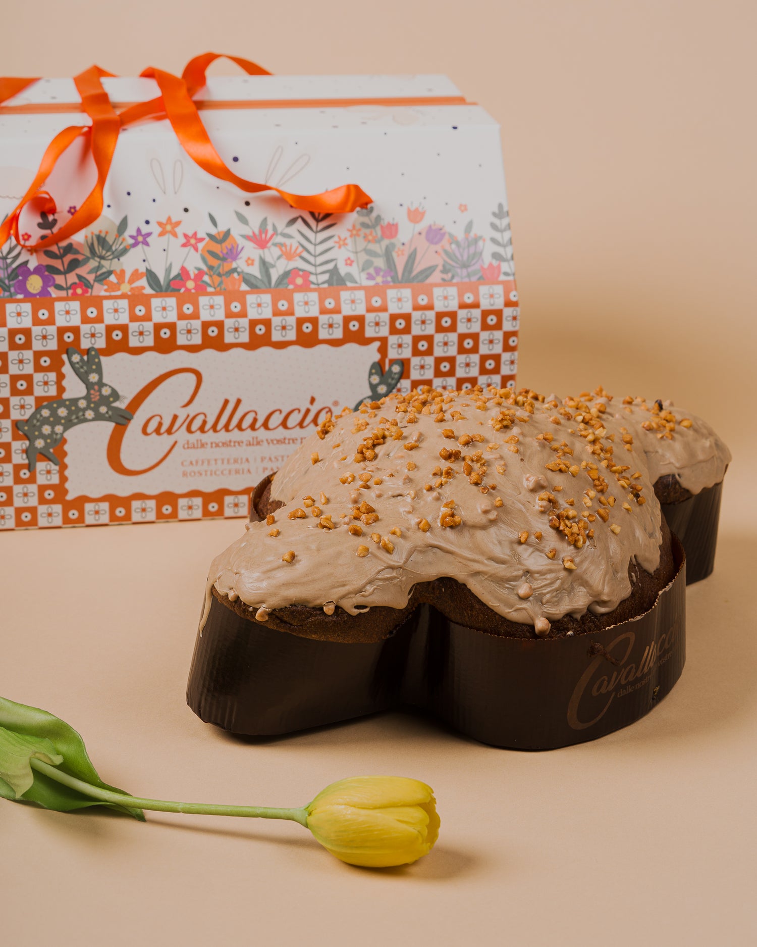 COLOMBA ARABICA CON CUORE DI NOCCIOLA